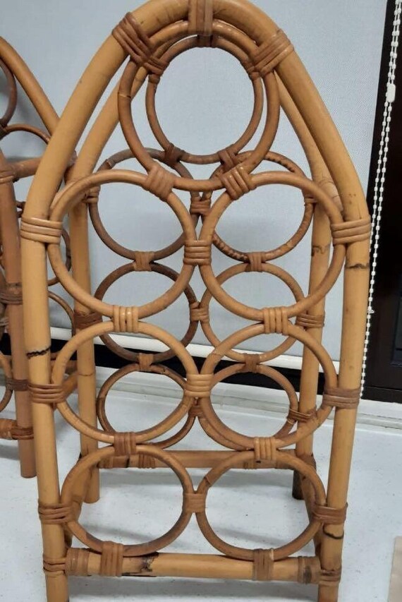 Vintage bamboo wine rack new arrivals
