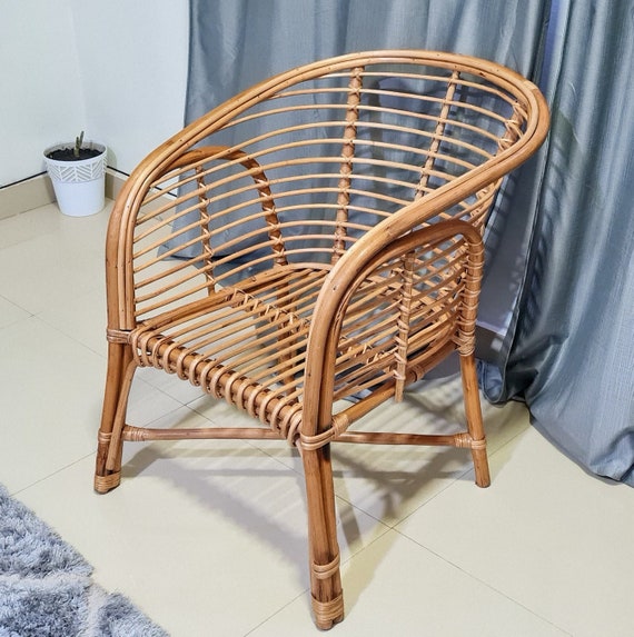 Rattan chair etsy new arrivals