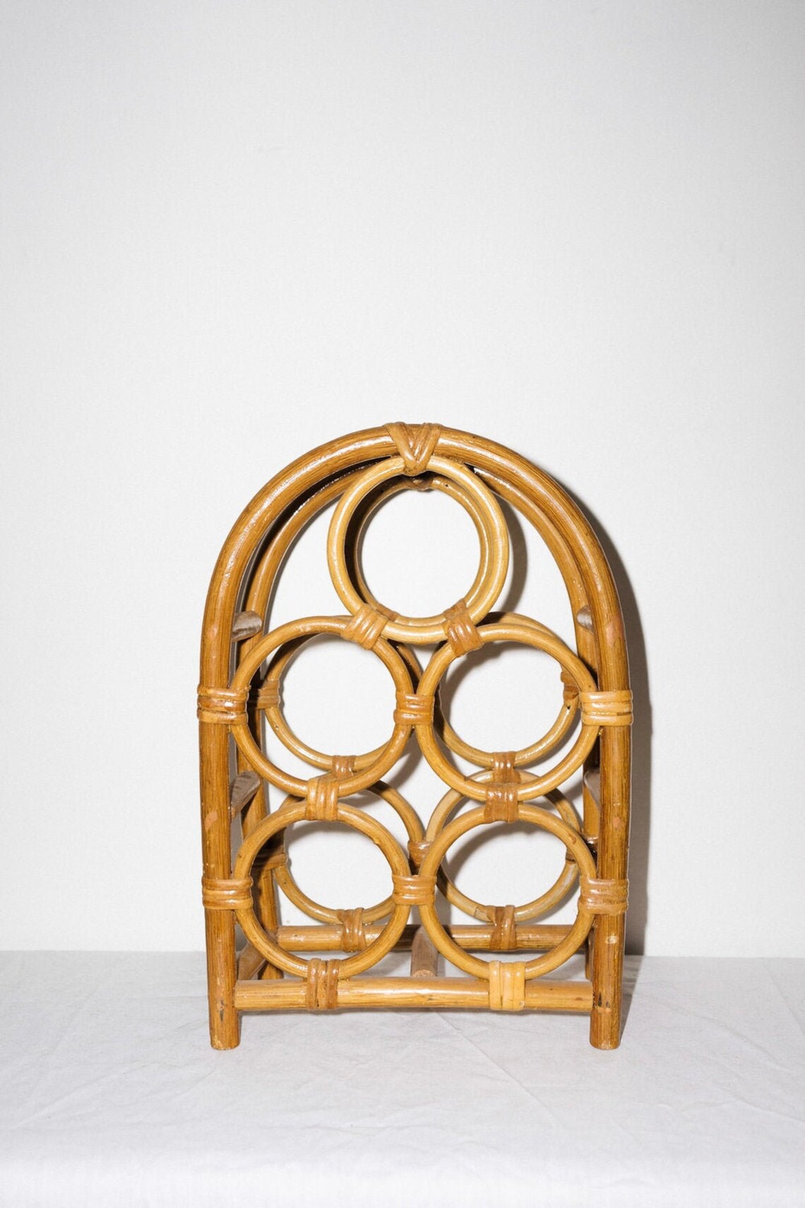 Vintage Bamboo Wine Rack Antique wine rack Old bamboo wine Etsy