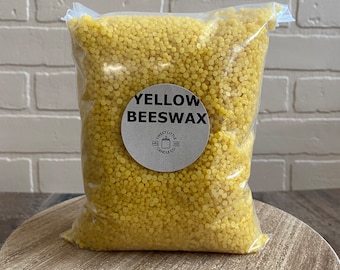 USA Beeswax Pellets, Yellow 1lb, 2lbs, 5lbs, 10lbs, 20lbs, 30lbs