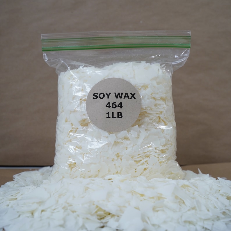 Soy Wax 464 ALL-NATURAL, 1lb, 5lbs, 10lbs, or 30lbs image 3