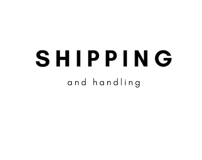 Shipping and Handling Charge Option A