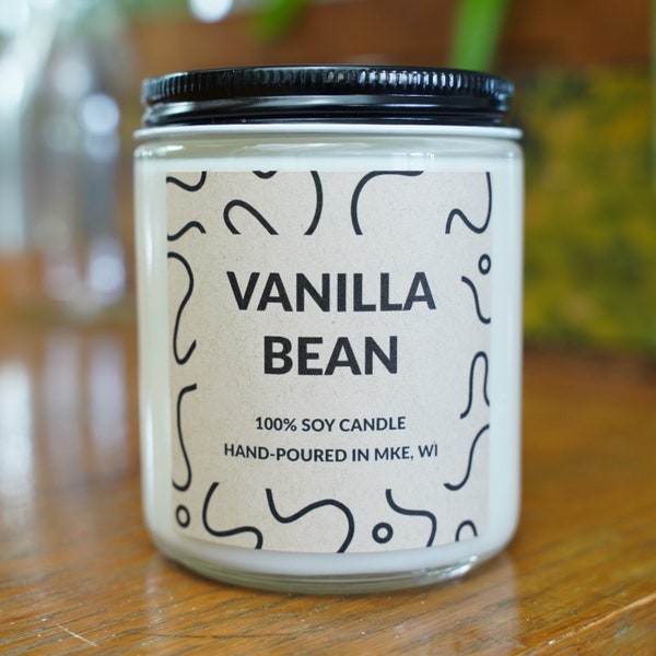 Vanilla Bean Candles Etsy
