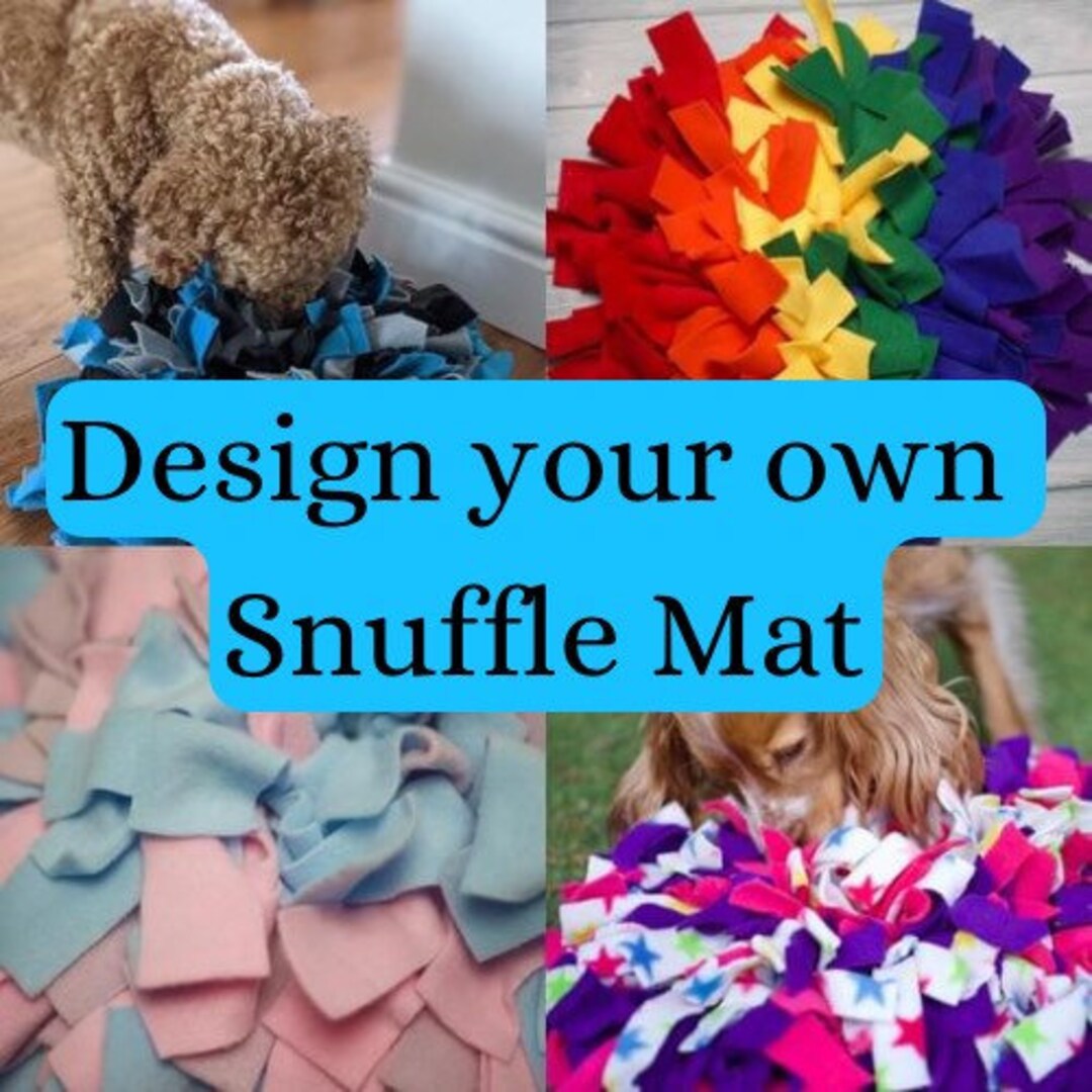 Design Your Own Snuffle Mat Snuffle Mat for Dogs Snuffle Etsy UK