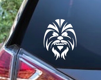 chewbacca car decal