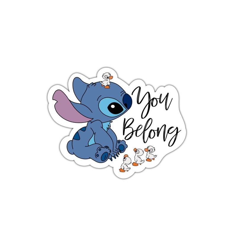 stitch ugly duckling statue