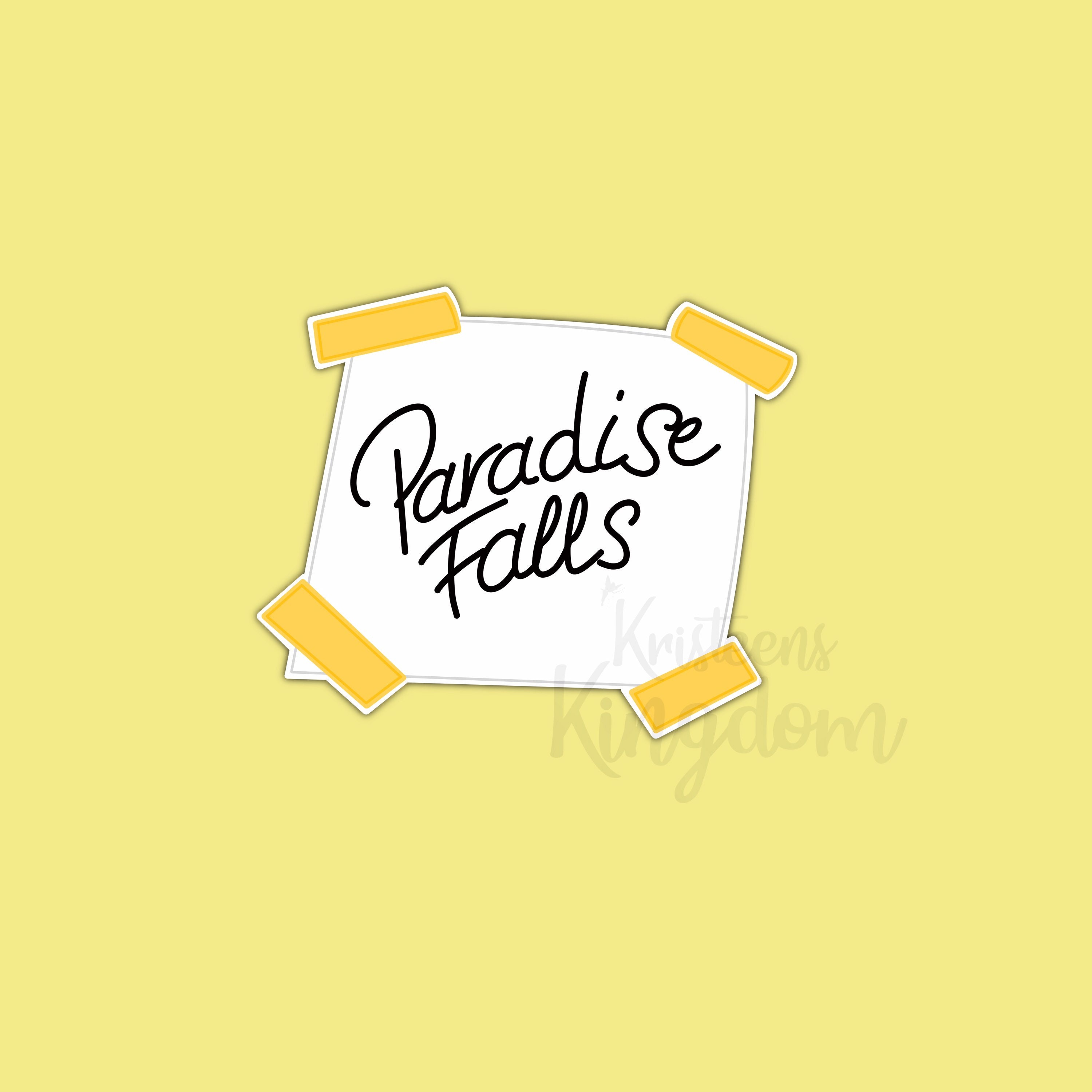 Mini Paradise Falls Label Up Inspired Sticker Waterproof Etsy mini-paradise-falls-label-up-inspired-sticker-waterproof-etsy