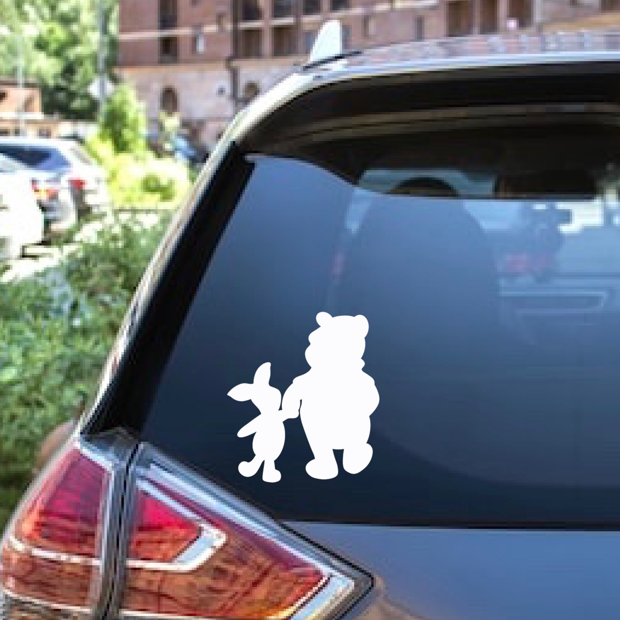 Pooh Bear and Piglet Disney Inspired Decal Vinyl Sticker Etsy