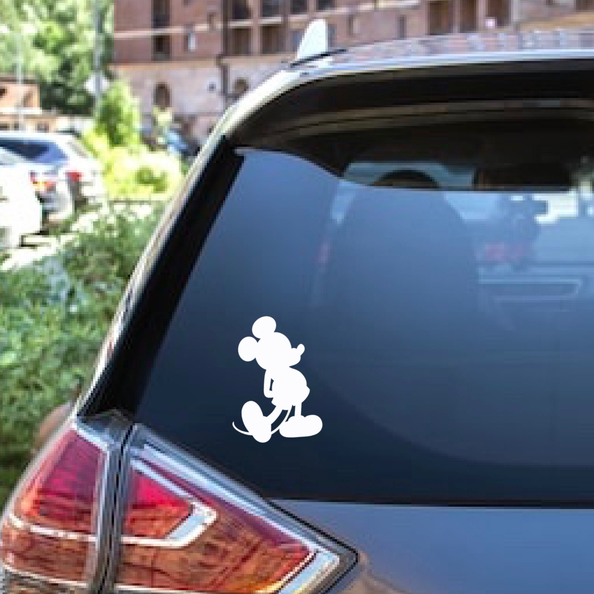 Mickey Mouse Disney Inspired Decal Disney Vinyl Sticker Car Etsy