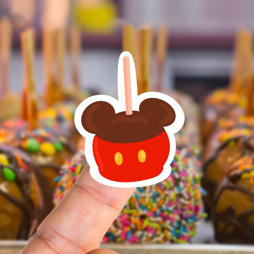 Mini Magical Candy Apple Sticker, Waterproof, Laptop, Planner, Water