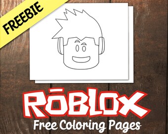 Download Roblox Coloring Page Etsy