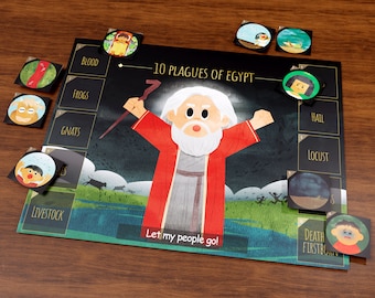Le 10 piaghe d'Egitto, Materiale stampabile sulle 10 piaghe d'Egitto, Attività sulle 10 piaghe d'Egitto, Lavoretti per la scuola domenicale sulle 10 piaghe d'Egitto, Lavoretti sulle 10 piaghe