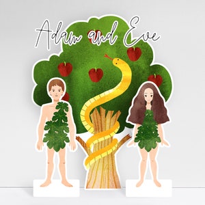 Vinilo Decorativo Adán y Eva