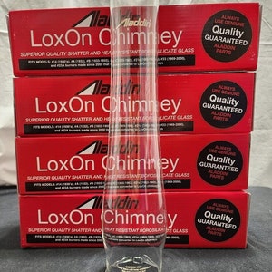 ONE Aladdin Lamp Lox-On Chimneys Part # R103 Brand New Replacement