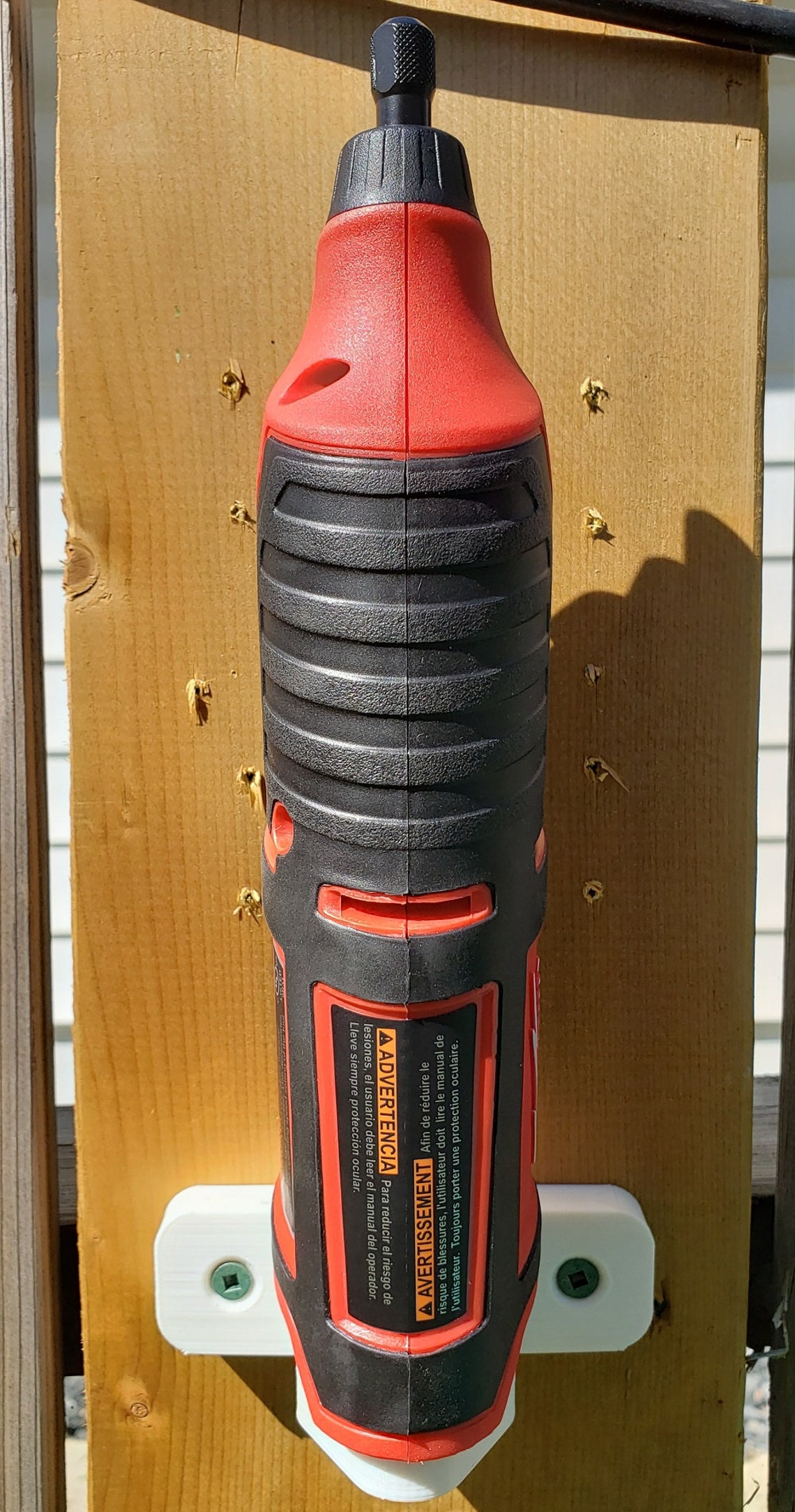 Milwaukee M12 Lithiumion Vertical Tool Holder Mount 90 Degree Etsy