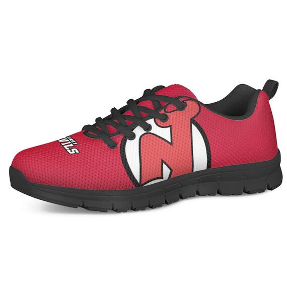 New Jersey Devils Fan Unofficial Running Shoes, Sneakers Black Sole Unisex