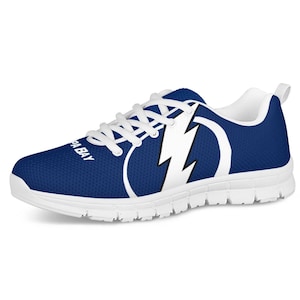 Tampa Bay Lightning Fan Unofficial Running Shoes, sneakers White Sole Unisex