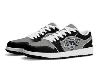 Zapatillas bajas personalizadas de Los Angeles Kings - Zapatos personalizados para fans de la NHL