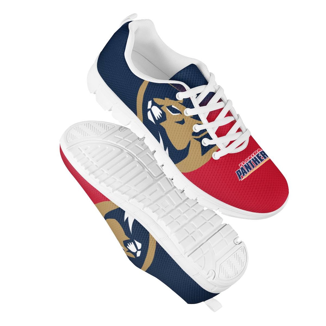 Florida Panthers Fan Unofficial Running Shoes Sneakers White - Etsy UK