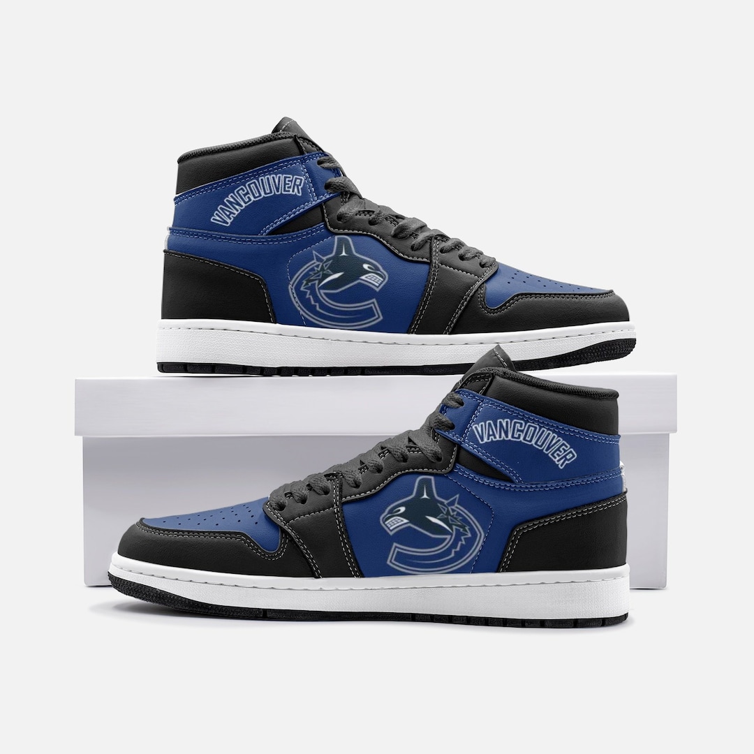 Vancouver Canucks Fan Unofficial Running Shoes Sneakers - Etsy Canada