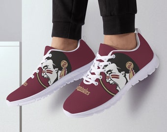 Custom College Running Shoes, Personalized University Sneakers, Ideal Graduation Gift for Students