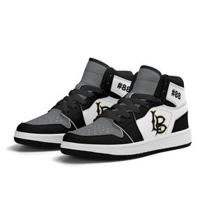 Custom Football Team High-Top Sneakers | Personalized Team Football Shoes | Custom Football Sneakers for Kids, Men and Women