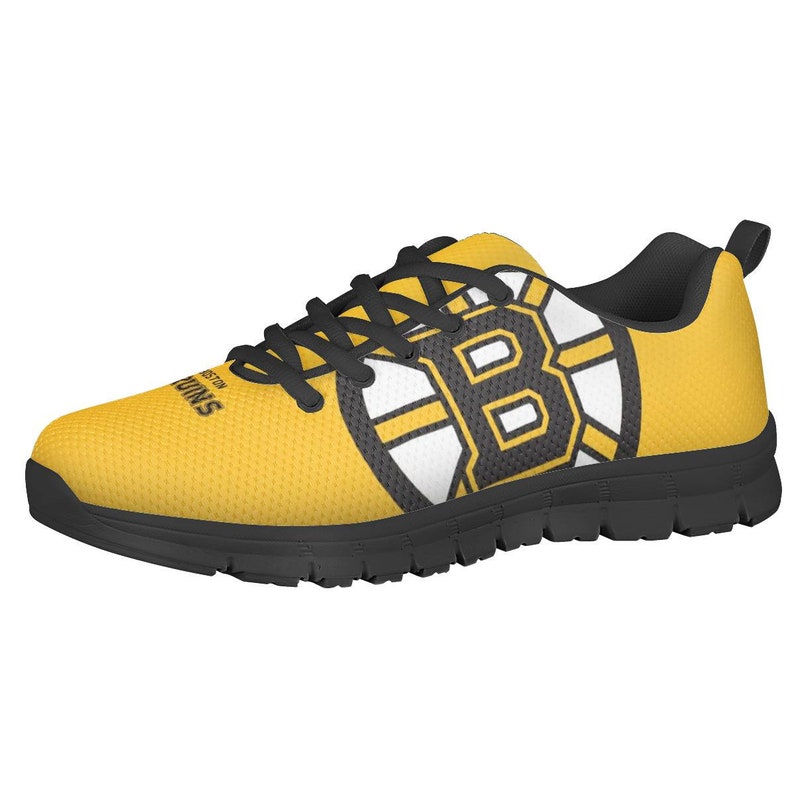 Boston Bruins Fan Unofficial Running Shoes sneakers Black
