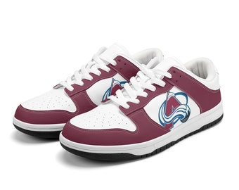 Scarpe, scarpe da ginnastica, scarpe da ginnastica non ufficiali dei tifosi dei Colorado Avalanche, unisex