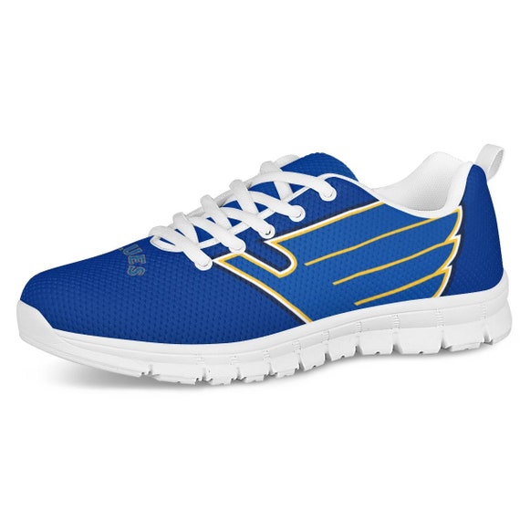 St. Louis Blues Fan Unofficial Running Shoes Sneakers White 