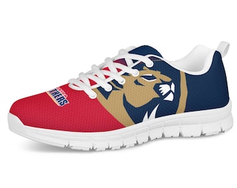 Florida Panthers Fan Unofficial Running Shoes, sneakers White Sole Unisex