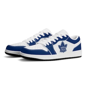 Kundenspezifische Toronto Maple Leafs Low Top Sneakers - Personalisierte NHL Fan Schuhe