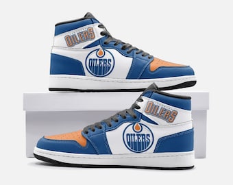 Edmonton Oilers Fan Unofficial Running Shoes, sneakers, trainers Unisex