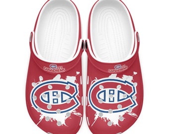 Montreal Canadiens Sandals, clogs, Toe Sandal Soft Lightweight Footwear Men Women