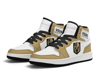 Vegas Golden Knights Fan Unofficial High-top Shoes, sneakers, trainers Unisex for Kids