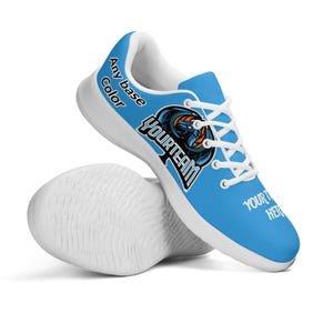 Benutzerdefinierte Team-Sneaker - personalisierte Sportschuhe - fügen Sie Ihr Logo und Ihren Text hinzu - einzigartige sportliche Schuhe für Teams, Clubs oder Events
