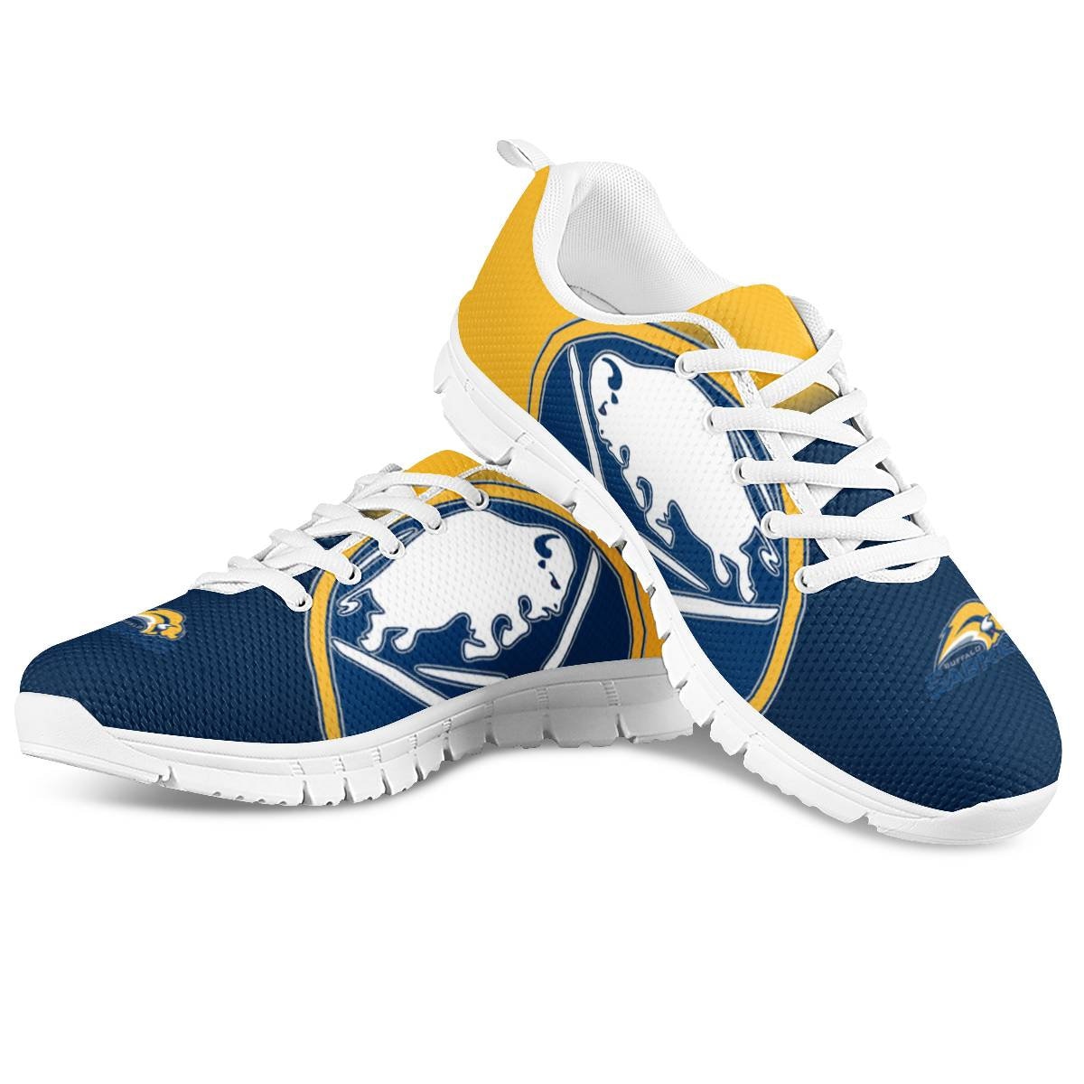 Buffalo Sabres Fan Unofficial Running Shoes, Sneakers White Sole Unisex