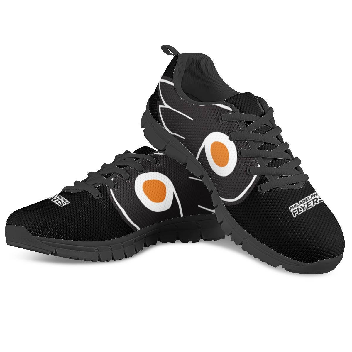 Philadelphia Flyers Fan Unofficial Running Shoes, sneakers Black Sole Unisex