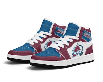 Colorado Avalanche Fan Unofficial High-top Shoes, sneakers, trainers Unisex for Kids