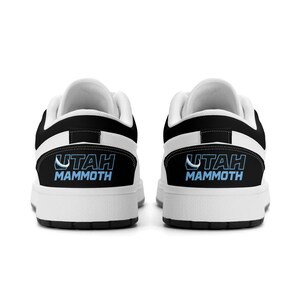 Baskets basses Utah Mammoth personnalisées - Chaussures personnalisées pour les fans de la LNH image 3