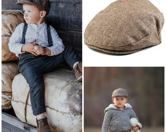 boys brown hat