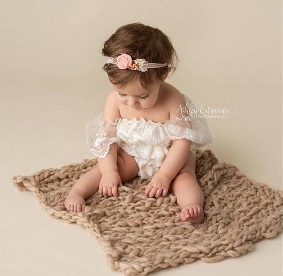 girls lace romper