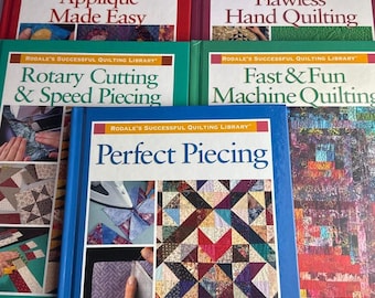 Rodales Successful Quilting Library Set Of 5 Hardcover Craft Reference Books
