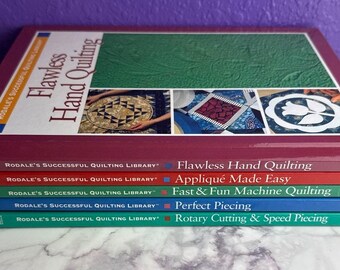 Rodales Successful Quilting Library Set Of 5 Hardcover Craft Reference Books