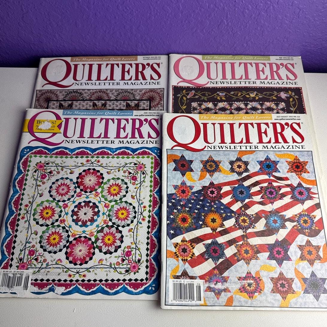 Quilters Newsletter - Etsy