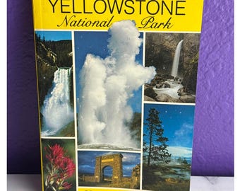 Vintage Hamilton's Guide Yellowstone National Park Book 99 Photographs 1987 Softcover