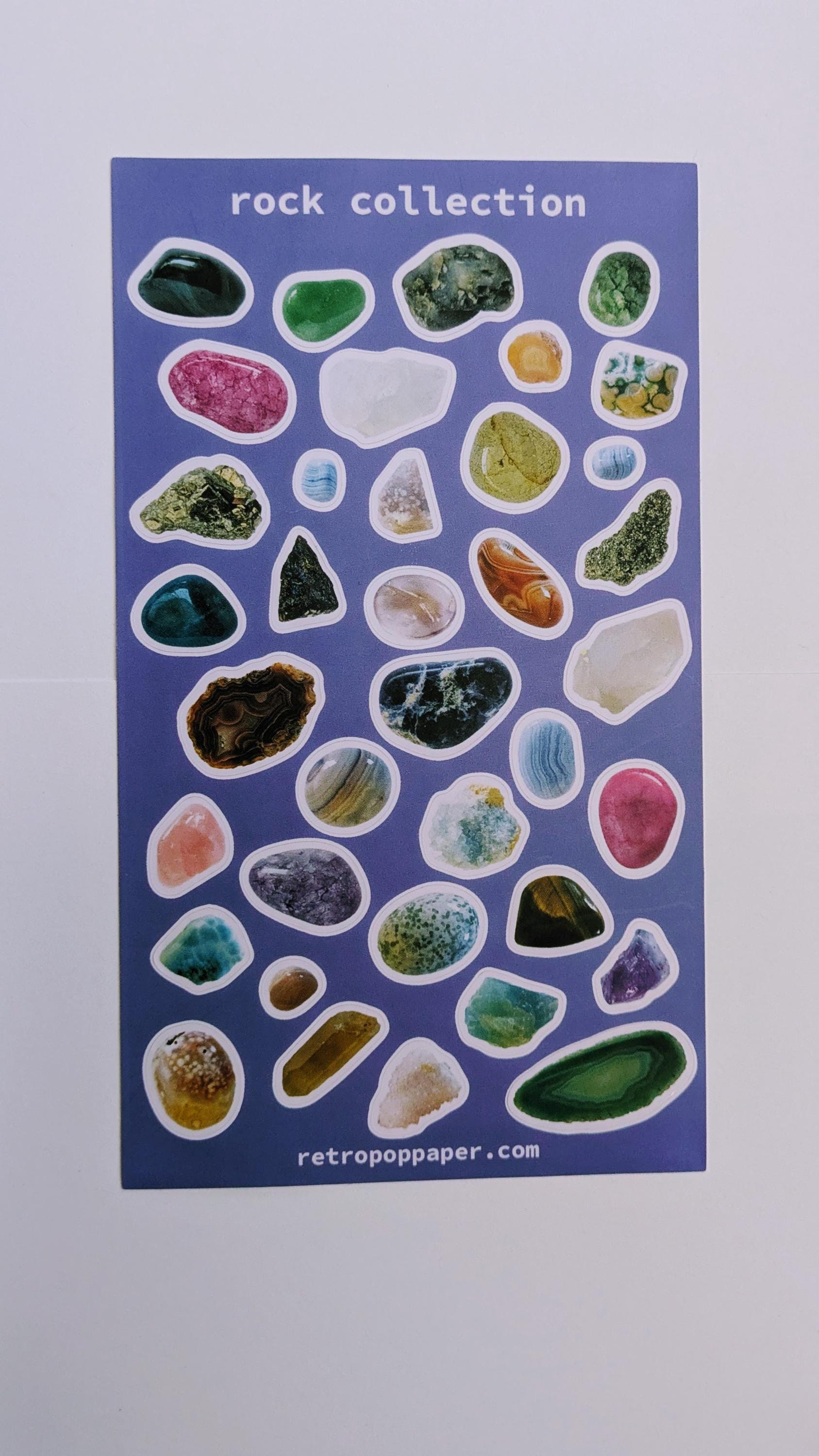 This Rocks Sticker Rock Collection Sticker Sheet - Etsy
