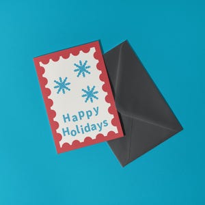 Carte de voeux de joyeuses fêtes