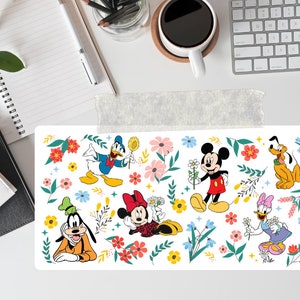 Mickey Spring, Sublimation print, Ready-to-press, Glass can wrap, Sublimation mug wrap, Sublimation Tumbler print, Sublimation print, wraps