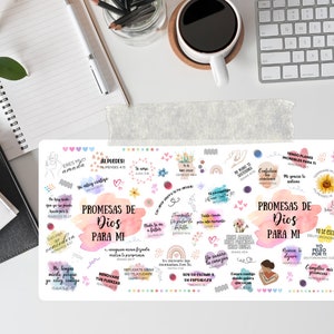 Promesas de Dios para mi vida, Religieuze cup wrap, vasos cristianos, Vasos de Dios, Jezus cup wrap, Sublimatie Christelijke wrap, wrap prints