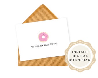 PRINTABLE FUNNY CARD - Digital Printed Card - Instant Download - Funny Quote Card - Jpg Download Card - Reverse Side Card